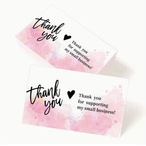 50 piece Thank You card set